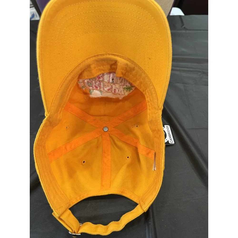 Crispy Blunts Logo Embroidered Cap. New‎ With Tags Yellow Adjustable